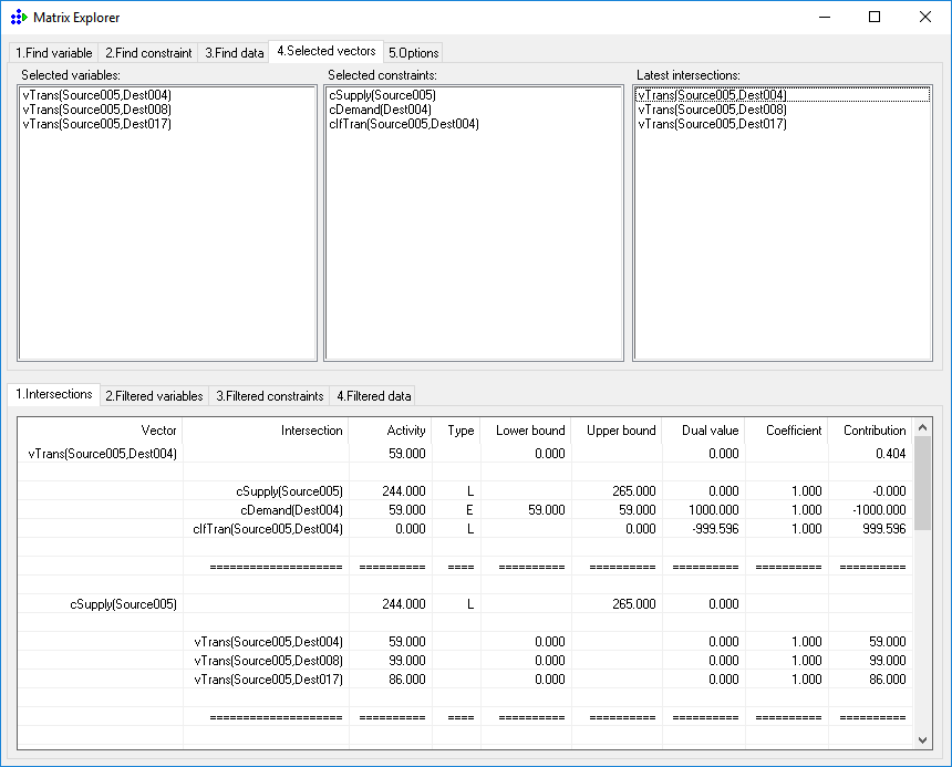 An Exploded Constraint